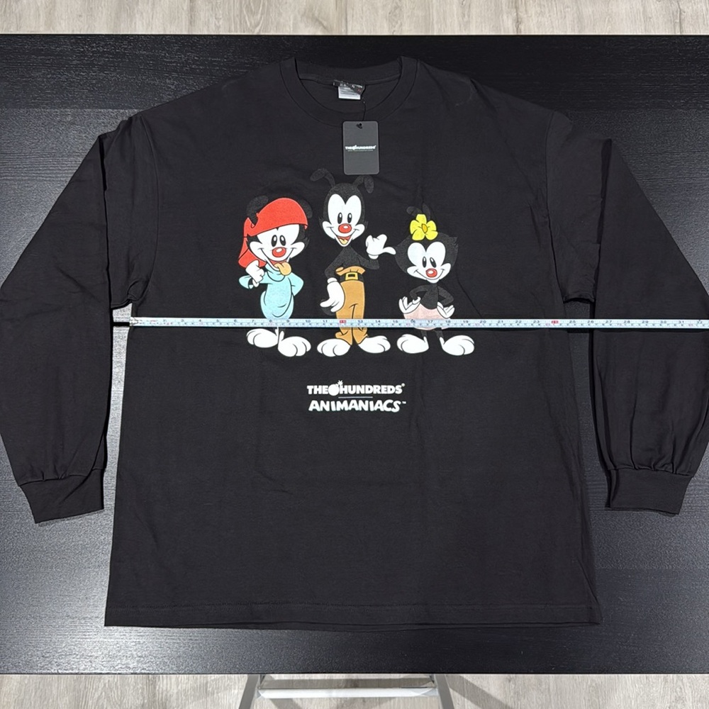 The Hundreds X Animaniacs Long Sleeve Black T-Shirt - 2XL - Picture 11 of 11
